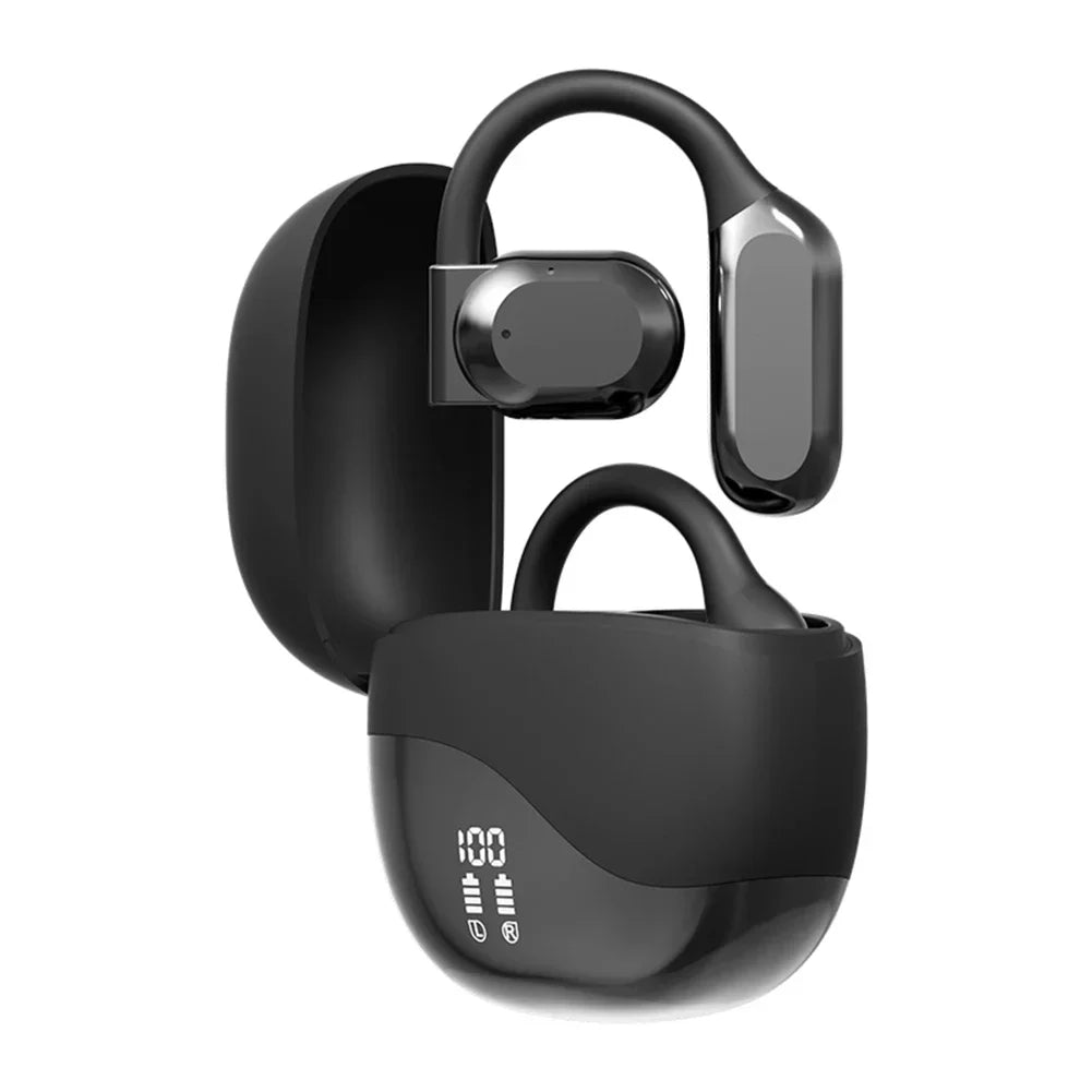 AI Translator Earbuds Bluetooth Real Time translators headphones Two-Way instant voice Translator Ear Hook for Business Travel