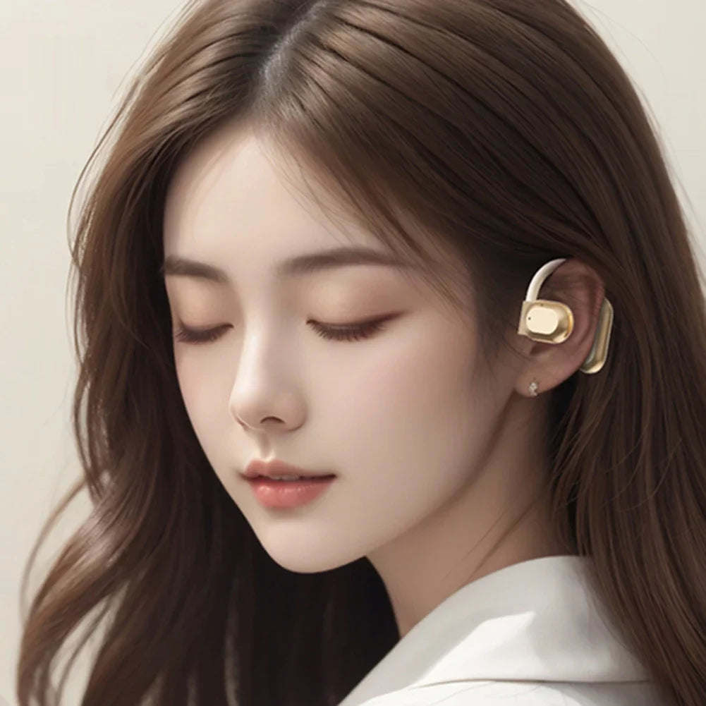 AI Translator Earbuds Bluetooth Real Time translators headphones Two-Way instant voice Translator Ear Hook for Business Travel