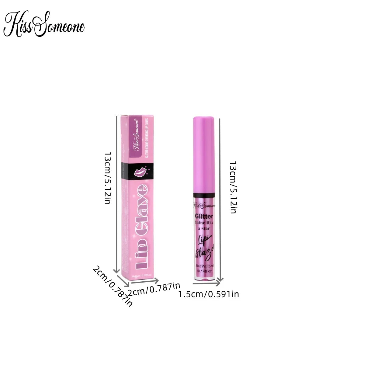 6 sets with shimmering mirror pearl explosion lip gloss lip gloss, lip oil, lip glaze, water gloss, pouting lips, moisturiz
